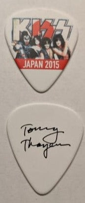 KISS 2015 40th Anniversary Tour JAPAN Logo Guitar Picks