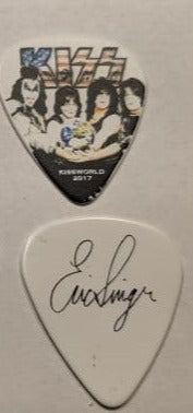 KISS 2017 KISSWORLD World Tour USA Guitar Picks