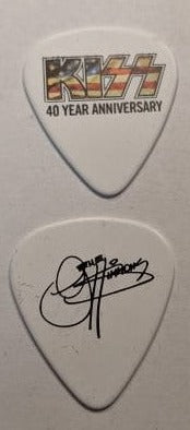 KISS 2014 40th Anniversary Tour USA Flag Logo Guitar Picks