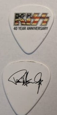 KISS 2014 40th Anniversary Tour USA Flag Logo Guitar Picks