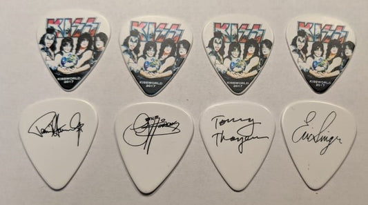 KISS 2017 KISSWORLD World Tour DENMARK Guitar Picks