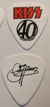 KISS 2014 40th Anniversary Tour 40 Years Logo Guitar Picks