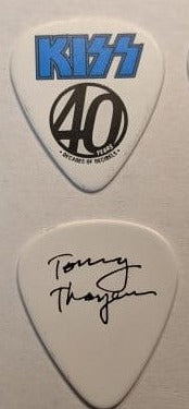 KISS 2014 40th Anniversary Tour 40 Years Logo Guitar Picks