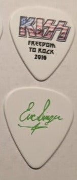 KISS 2016 Freedom To Rock Tour Logo Guitar Picks