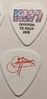 KISS 2016 Freedom To Rock Tour Logo Guitar Picks