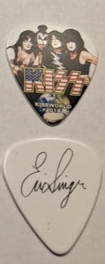 KISS 2018 KISSWorld USA Guitar Picks In n Out Burger Tonight Show