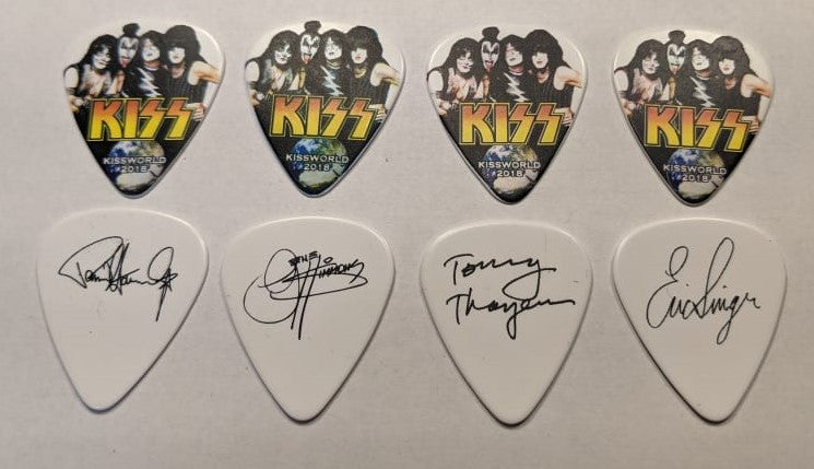 KISS 2018 KISSWorld Tour Guitar Picks