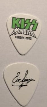 KISS 2012-13 Monster World Tour EUROPE Color Logos Guitar Picks