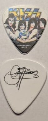 KISS 2017 KISSWORLD World Tour SWEDEN Guitar Picks
