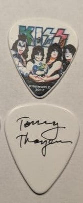 KISS 2017 KISSWORLD World Tour ITALY Guitar Picks