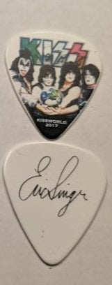 KISS 2017 KISSWORLD World Tour ITALY Guitar Picks