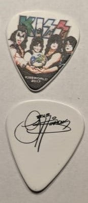 KISS 2017 KISSWORLD World Tour ITALY Guitar Picks