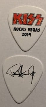 KISS Rocks Vegas 2014 Flame Logo Guitar Picks