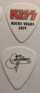 KISS Rocks Vegas 2014 Flame Logo Guitar Picks