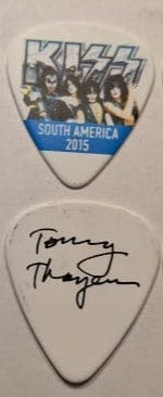 KISS 2015 40th Anniversary Tour SOUTH AMERICA Band Photo Guitar Picks