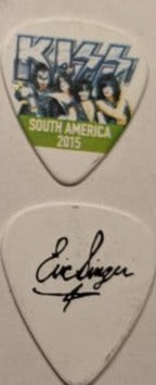 KISS 2015 40th Anniversary Tour SOUTH AMERICA Band Photo Guitar Picks