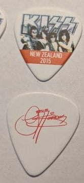 KISS 2015 40th Anniversary Tour NEW ZEALAND Band Photo Guitar Picks