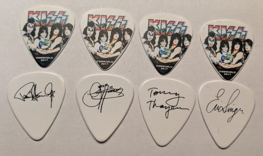 KISS 2017 KISSWORLD World Tour AUSTRIA Guitar Picks
