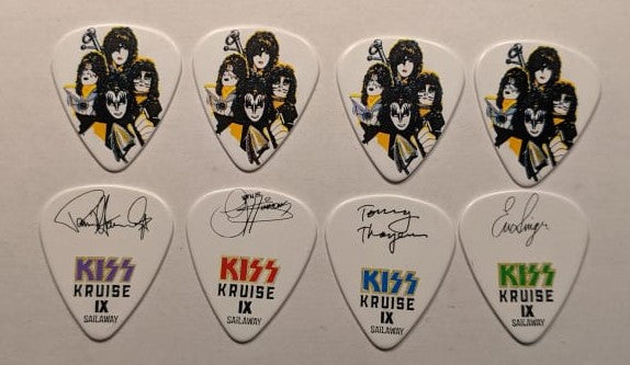 KISS Kruise IX Sailaway Guitar Picks