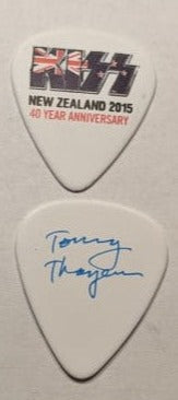 KISS 2015 40th Anniversary Tour NEW ZEALAND Logo Guitar Picks
