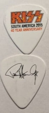 KISS 2015 40th Anniversary Tour SOUTH AMERICA Logo Guitar Picks