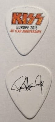 KISS 2015 40th Anniversary Tour EUROPE Logo Guitar Picks