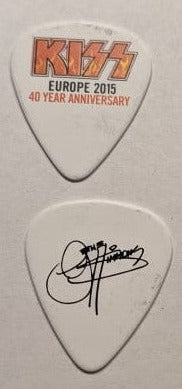 KISS 2015 40th Anniversary Tour EUROPE Logo Guitar Picks