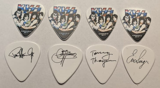 KISS 2017 KISSWORLD World Tour NORWAY Guitar Picks