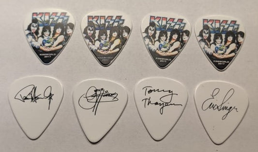 KISS 2017 KISSWORLD World Tour HOLLAND Guitar Picks
