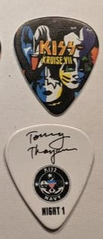 KISS Kruise VII Night 1 Guitar Picks