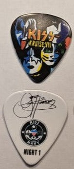 KISS Kruise VII Night 1 Guitar Picks