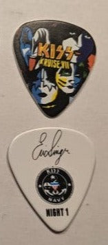 KISS Kruise VII Night 1 Guitar Picks