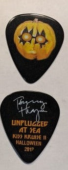 KISS Kruise II Unplugged Halloween Pumpkin Guitar Picks
