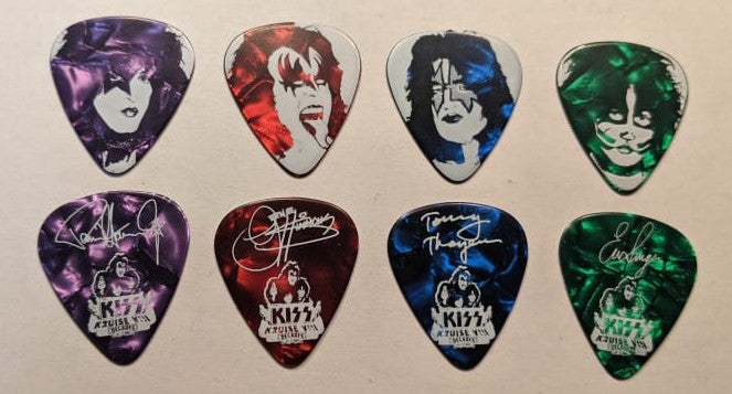KISS Kruise VIII Solo Colors Guitar Picks