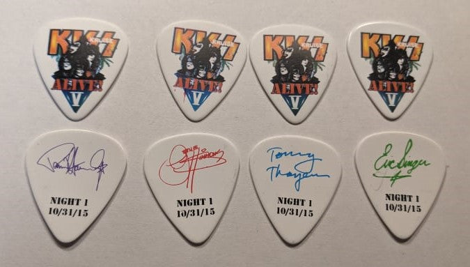 KISS Kruise V Night 1 10-31-2015 Guitar Picks