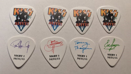 KISS Kruise V Night 1 10-31-2015 Guitar Picks