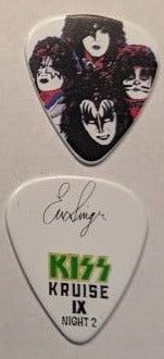 KISS Kruise IX Night 2 Guitar Picks