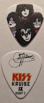 KISS Kruise IX Night 2 Guitar Picks