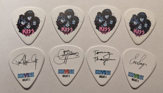 KISS Kruise VI Night 1 Guitar Picks