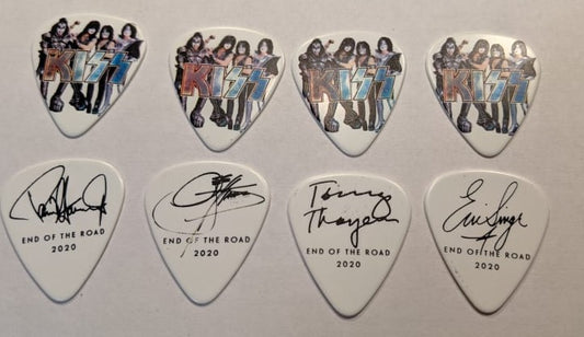 KISS 2020 End of the Road  Tour PORTRAIT Guitar Picks