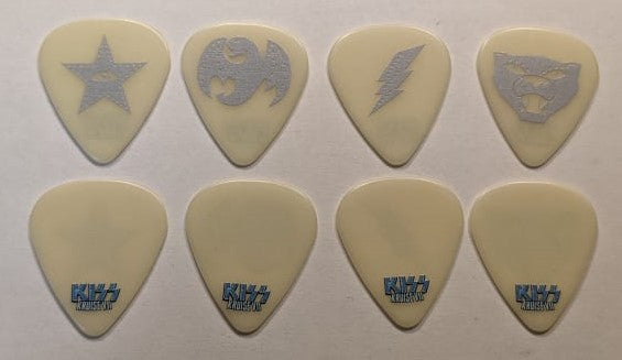 KISS Kruise VII Glow In The Dark Talismen Guitar Picks