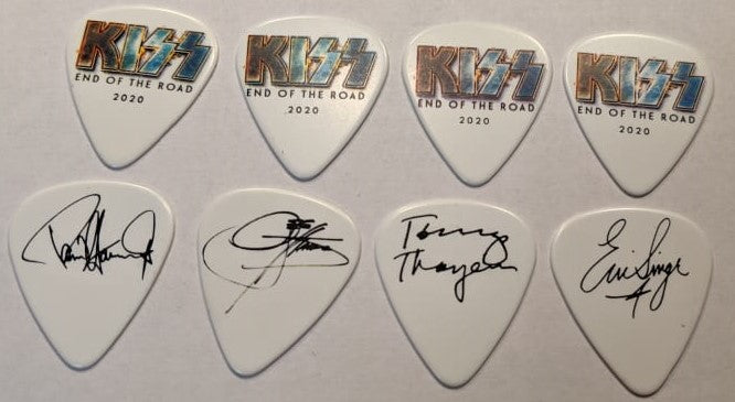 KISS 2020 End of the Road  Tour LOGO Guitar Picks