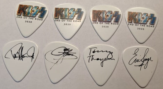 KISS 2020 End of the Road  Tour LOGO Guitar Picks
