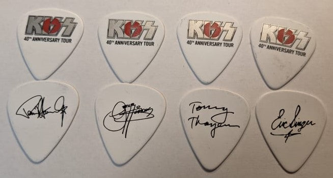 KISS 2015 40th Anniversary Tour JAPAN Rising Sun Guitar Picks