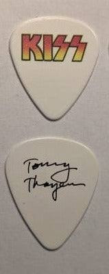 KISS 2012 The Tour Red/Yellow Logo Guitar Picks