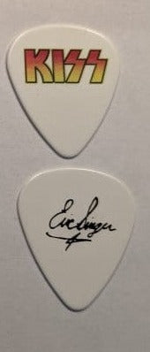 KISS 2012 The Tour Red/Yellow Logo Guitar Picks