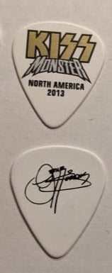 KISS 2012-13 Monster World Tour NORTH AMERICA Gold Logo Guitar Picks