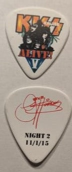 KISS Kruise V Night 2 11-1-2015 Guitar Picks