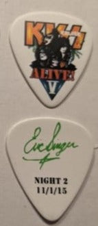 KISS Kruise V Night 2 11-1-2015 Guitar Picks