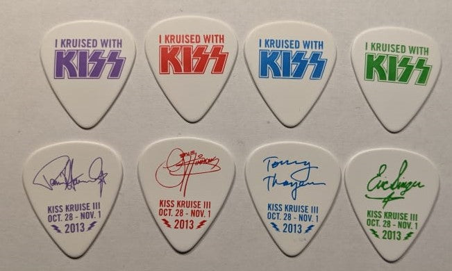 KISS Kruise III I Kruised With KISS Guitar Picks